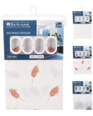 CORTINA DE DUCHA BATHROOM SOLUTION 180X180 CMS.