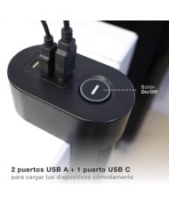 BASE GSC 3 TOMAS T.T. 1'4M. 2USB+A 1UBS+C