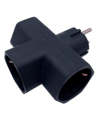 LADRON C/INTERRUPTOR GSC DOBLE NEGRO 103000027        103000027