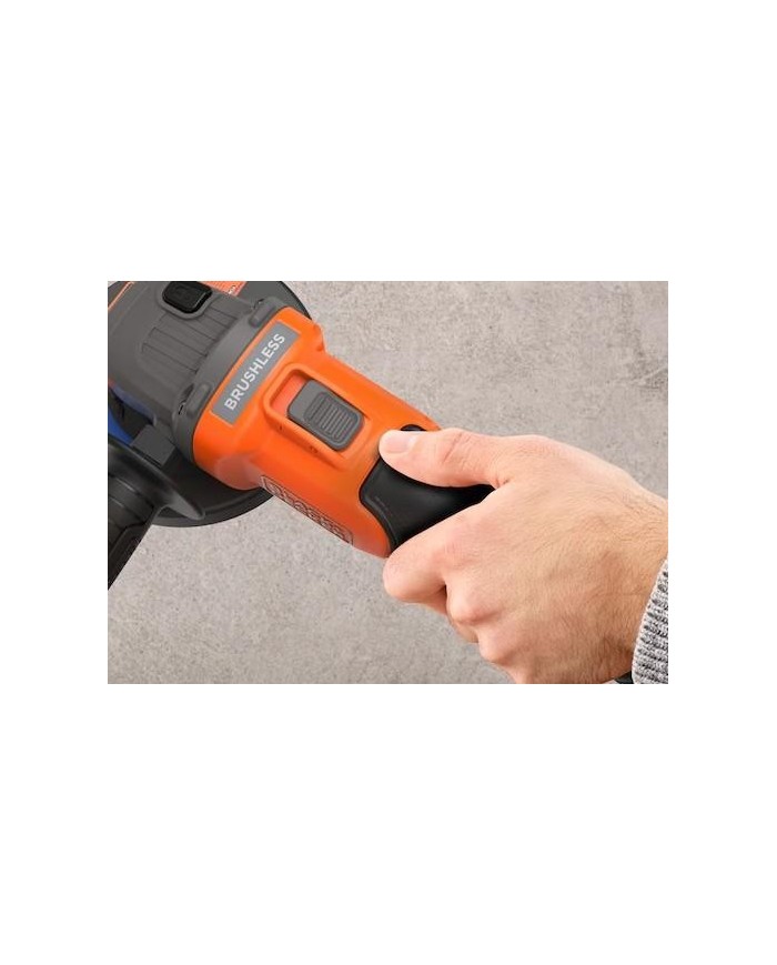 AMOLADORA BLACK&DECKER 115MM. 18V 1BAT 4AH. BCG6L8F1S-QW