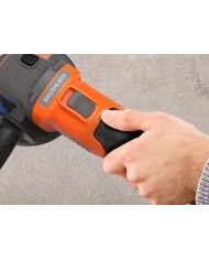 AMOLADORA BLACK&DECKER 115MM. 18V 1BAT 4AH. BCG6L8F1S-QW