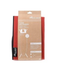 FUNDA MESA PLANCHA ROLSER COTO-ROJO 140X55CM.
