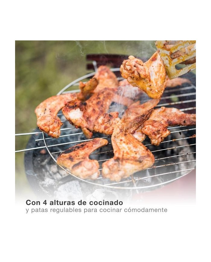 BARBACOA GSC ACERO INOXIDABLE REDONDA 46X71CMS.