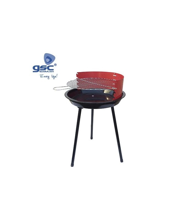 BARBACOA GSC ACERO INOXIDABLE REDONDA 46X71CMS.