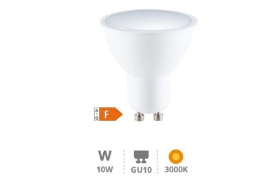 BOMBILLA LED GU10 10W 3000K-1000 LM (120º)