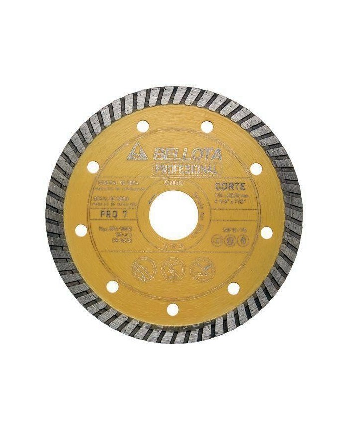 DISCO DIAMANTE PORCELANICO BELLOTA 230 50712