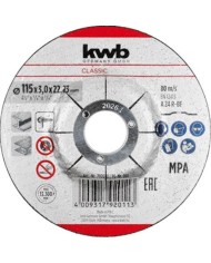 DISCO KWB CORTE METAL 115X3'0MM. 792011