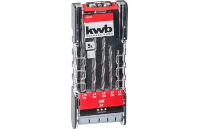 ESTUCHE KWB BROCA WIDIA MAMPOSTERIA 5 UNID.