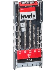 ESTUCHE KWB BROCA MADERA 5 UNID.