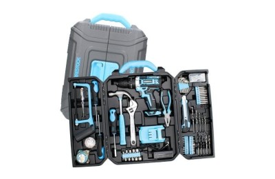 TALADRO PERCUTOR FSK 21V 1BAT 1,5Ah MALETA 62 PIEZAS