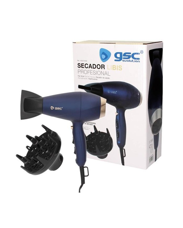 SECADOR DE PELO GSC PROFESIONAL 2000 W.