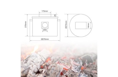 ASPIRADOR CENIZA GSC 800W.10L