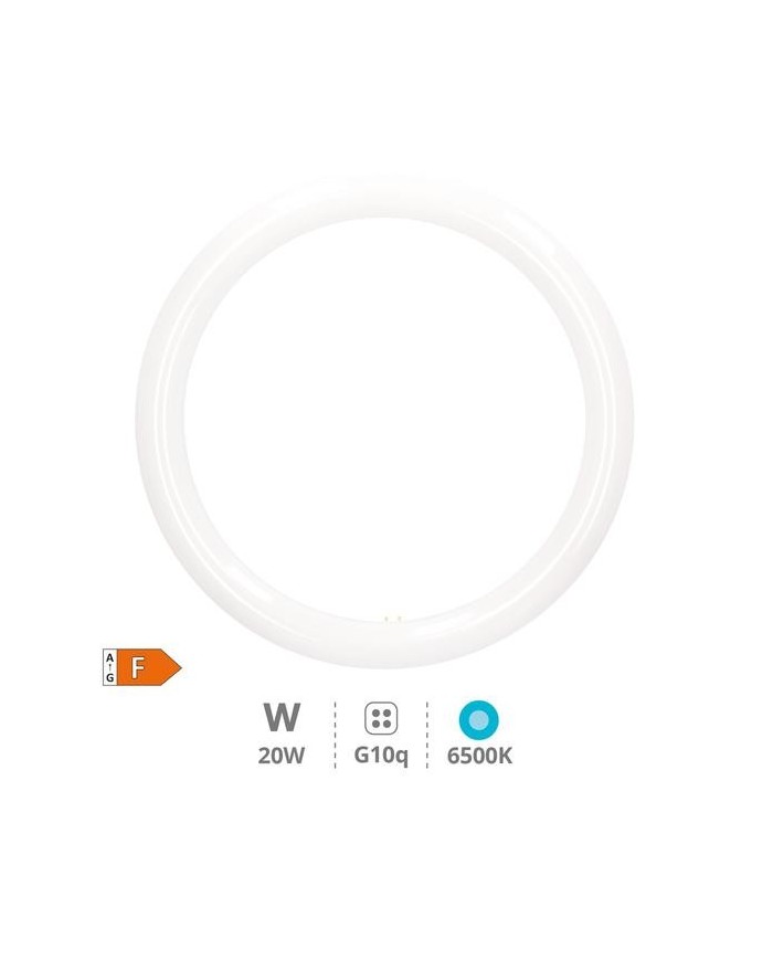 TUBO LED GSC 20W. 6500K. 30CMS. CON CEBADOR 200800003
