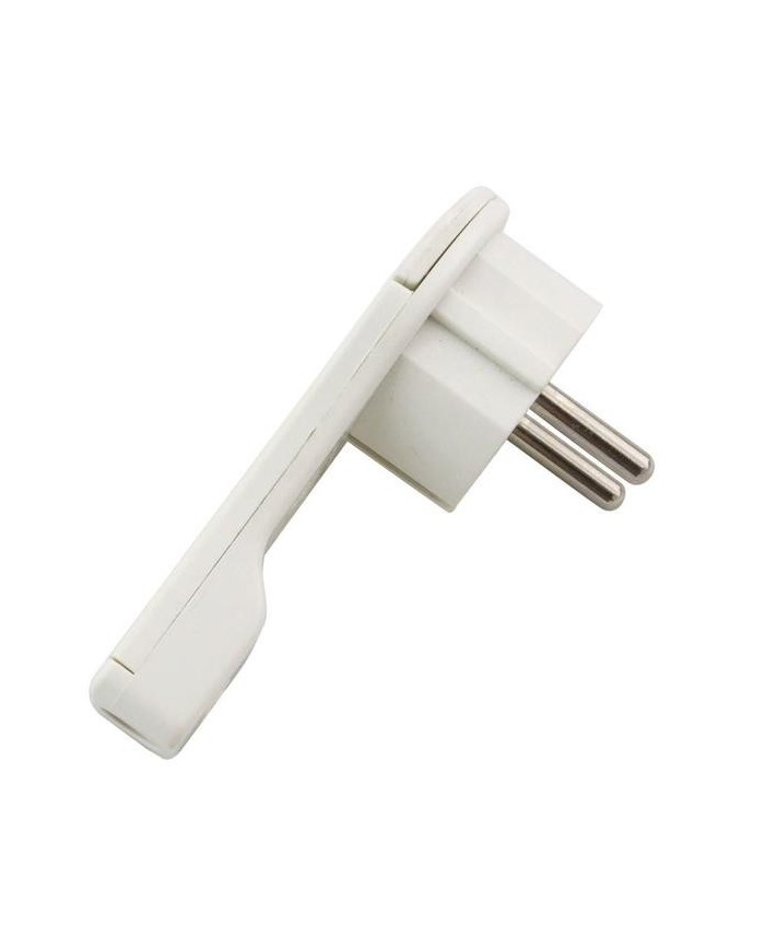 CLAVIJA ENCHUFE ULTRAFINO GSC 16-A CAUCHO BLANCO