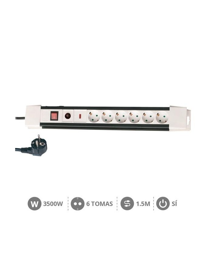 BASE GSC 6 TOMAS T.T. 1'5M. INTERRUPTOR