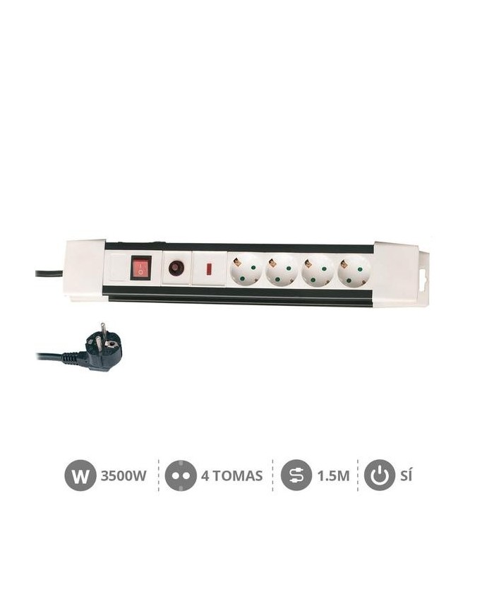 BASE GSC 4 TOMAS T.T. 1'5M. INTERRUPTOR
