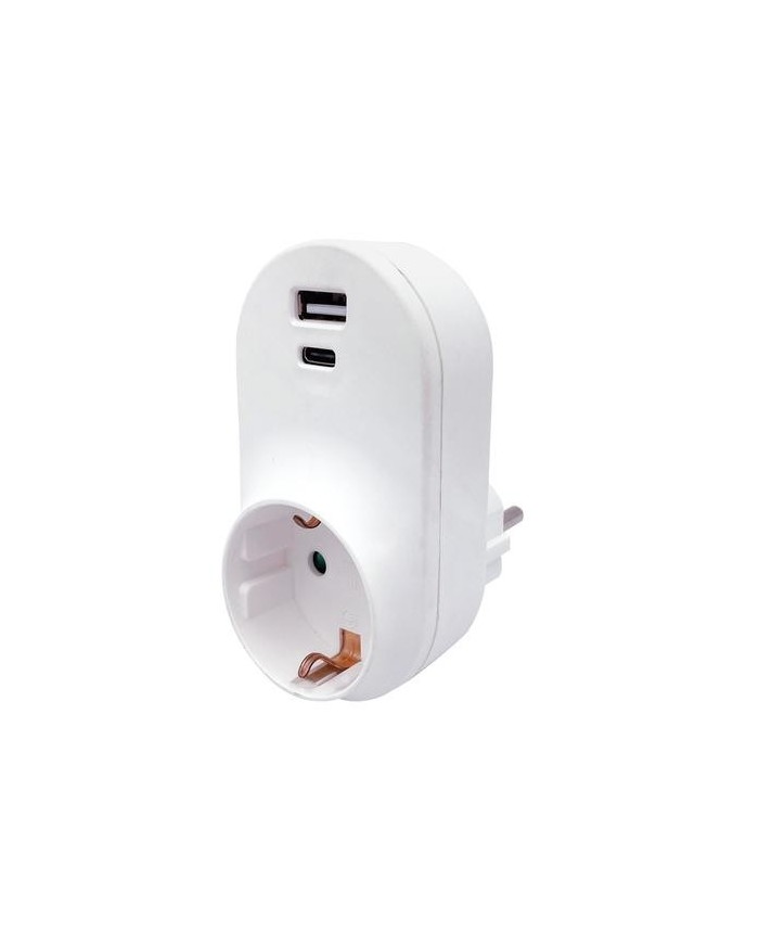 ADAPTADOR USB C + A Y 1 ENCHUFE GSC 103000031