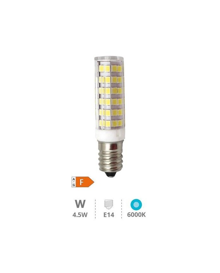 BOMBILLA LED GSC E14 4'5W. 6000K 460 LM (360º)        200645002