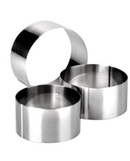 ARO EMPLATAR IBILI INOXIDABLE  8X4'5CMS.