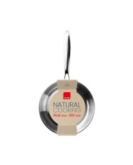 SARTEN ACERO INOXIDABLE TRIPLY NATURAL 20CM. IBILI