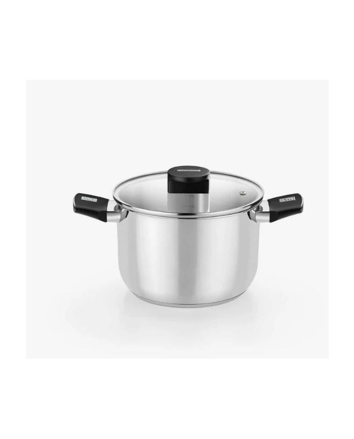 OLLA INOX. MONIX ELITE T/CRISTAL 24 CMS.