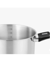 OLLA INOX. MONIX ELITE T/CRISTAL 16 CMS.
