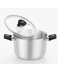 OLLA INOX. MONIX ELITE T/CRISTAL 16 CMS.