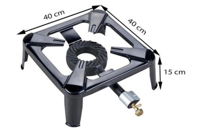 FOGON IMOR 6'5KW. CUADRADO 40X40CMS.