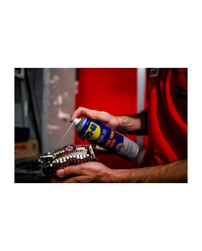 LIMPIA FRENOS WD40 MOTO SPECIALIST 500ML.