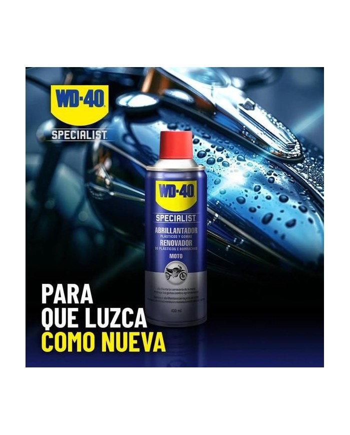 ABRILLANTADOR WD40 MOTO SPECIALIST 400ML.