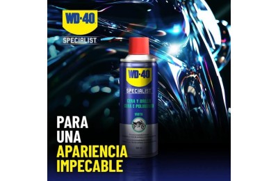 BRILLO CERA WD40 SPECIALIST MOTO 400 ML.