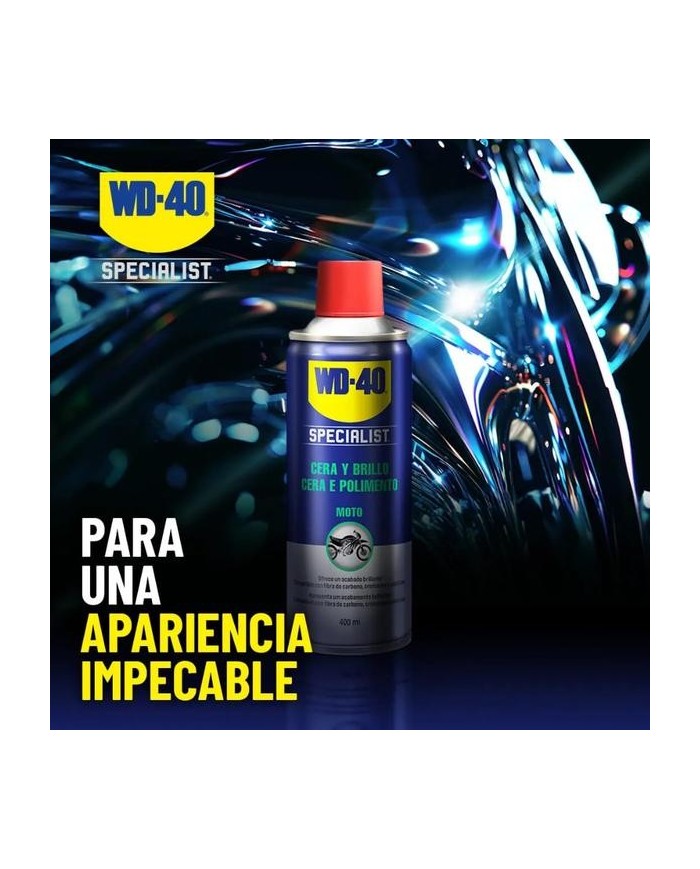 BRILLO WD40 CERA MOTO SPECIALIST 400ML. 34133