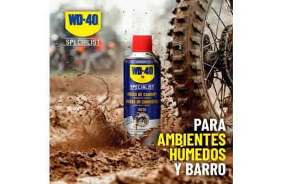 GRASA WD40 SPECIALIST MOTO CADENAS 400 ML.