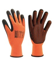 GUANTES NITRILO SANTEX TALLA XL NEGRO C/100UNID.