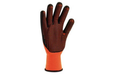 GUANTES NYLON NITRILO T-10 FOAM NARANJA (PAR)