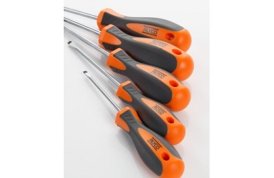 DESTORNILLADOR ALYCO RANURADOS Y PHILLIPS (JGO 5 PZS.)