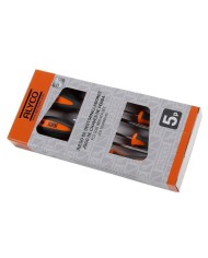 DESTORNILLADOR ALYCO RANURADOS Y PHILLIPS (JGO 5 PZS.)