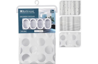 CORTINA DE DUCHA BATHROOM SOLUTION 180X180 CMS.