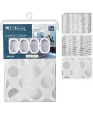 CORTINA DE DUCHA BATHROOM SOLUTION 180X180 CMS.