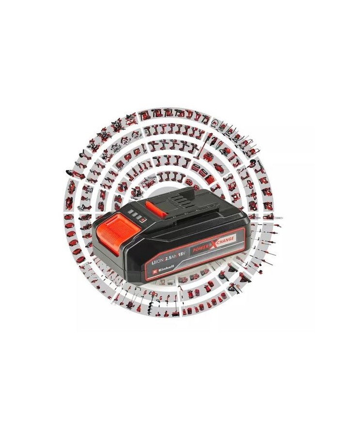 CARGADOR + BATERIA LITIO EINHELL PXC STARTER KIT 18V. 2'5AH.