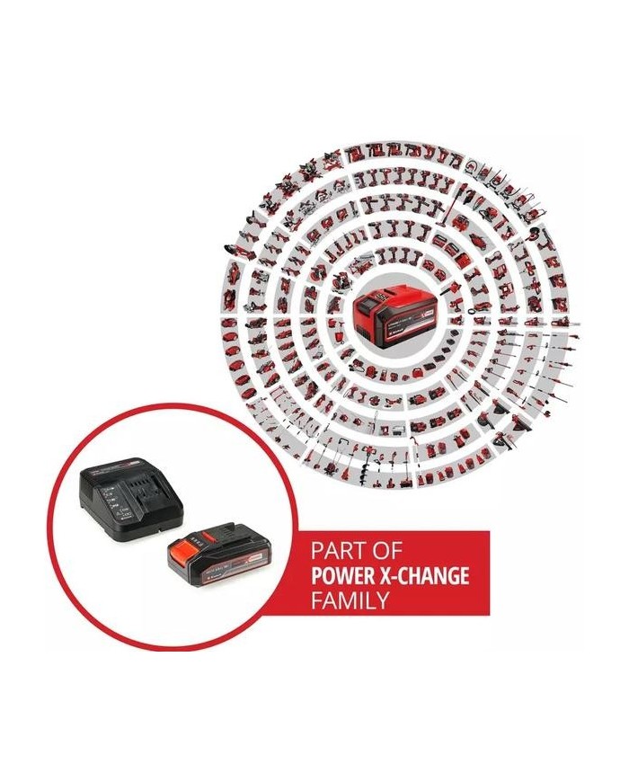 CARGADOR + BATERIA LITIO EINHELL PXC STARTER KIT 18V. 2'5AH.