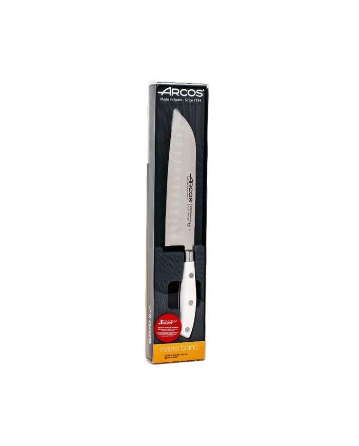 CUCHILLO ARCOS MOD.RIVIERA BLANC SANTOKU 233524 180MM.