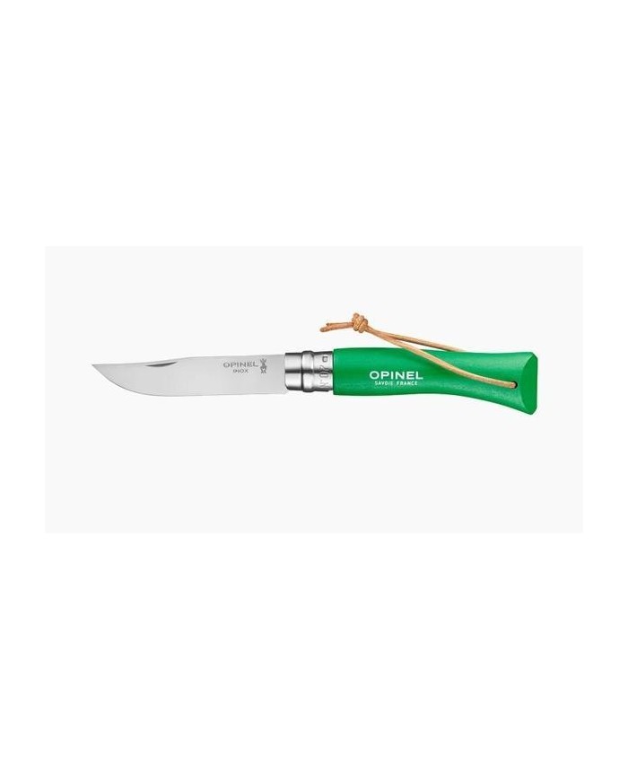 NAVAJA OPINEL INOXIDABLE Nº  7 MANGO VERDE