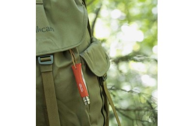 NAVAJA OPINEL INOXIDABLE Nº  7 MANGO NARANJA