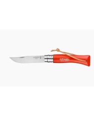 NAVAJA OPINEL INOXIDABLE Nº  7 MANGO NARANJA