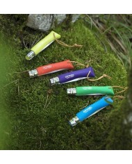 NAVAJA OPINEL INOXIDABLE Nº  7 MANGO AZUL CIAN