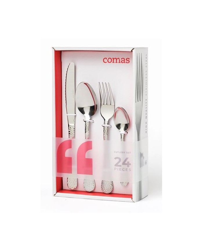 CUBIERTOS COMAS MOD. LUNA (JUEGO 24 PZAS.) 7154