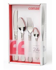 CUBIERTOS COMAS MOD.SEVILLA S (JUEGO 24 PZAS.)        4885