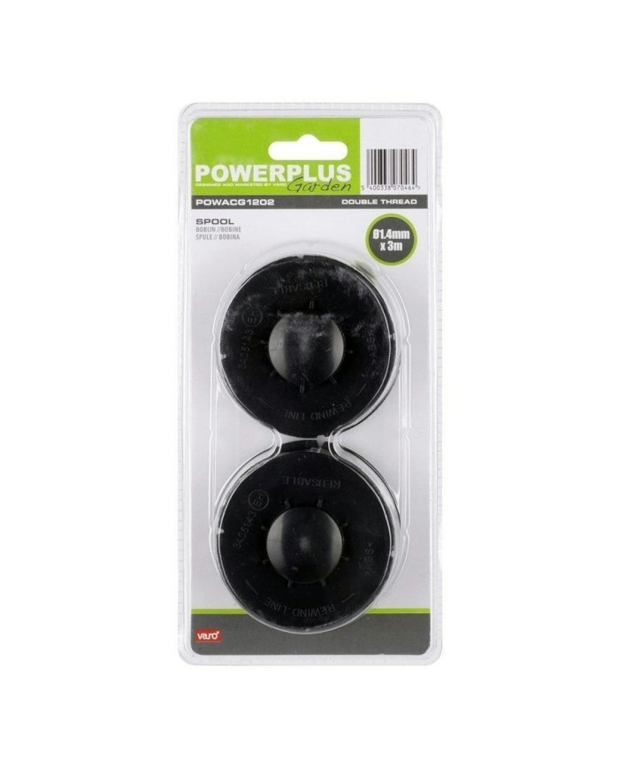 BOBINA CORTABORDES POWERPLUS POWACG1202 BL/2UDS.