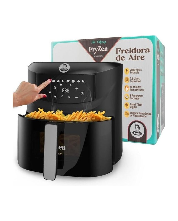 FREIDORA DE AIRE JUANITA 7'6LTS. 2000W.